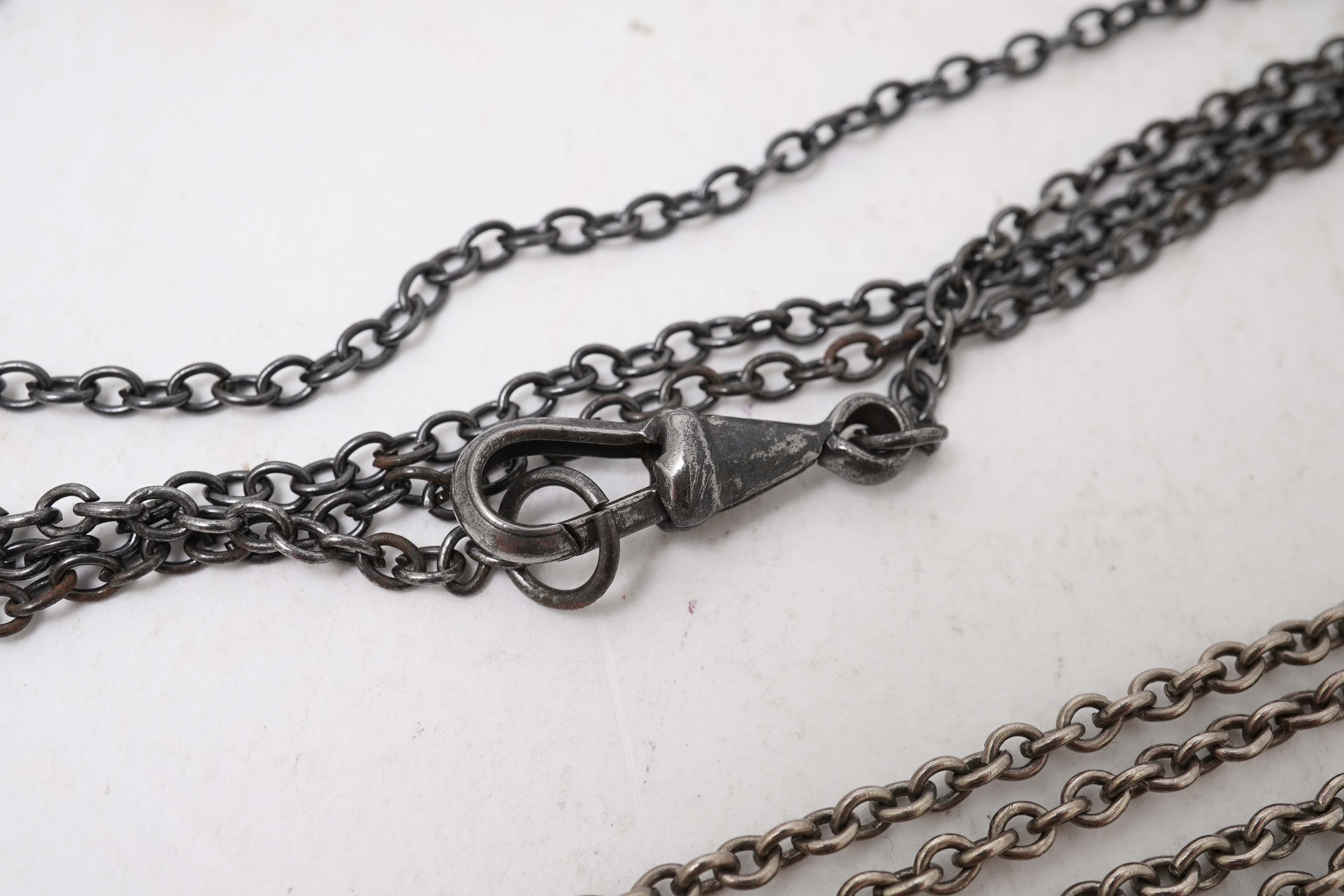 A cut steel tiara and a collection of jewels